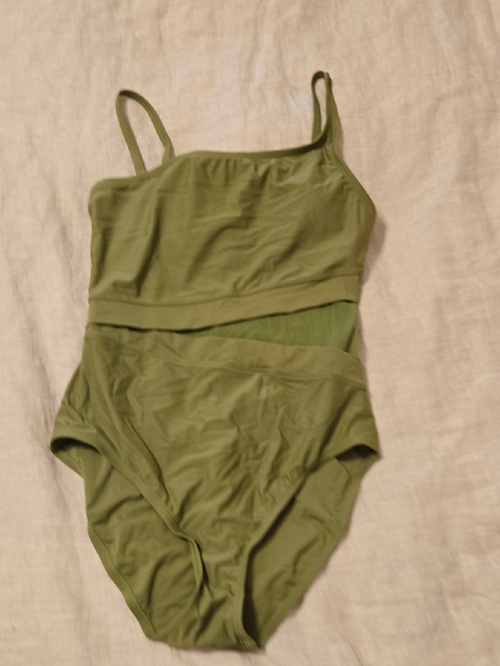 Bleu Rod Beattie Other - Womens Blue Rod Beattie Olive Green One-Piece Swimsuit Sz 8 NWOT